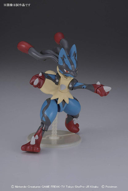 Bandai Spirits Pokemon Select Series 35: Mega Lucario Plastic Model Collection- Japan Figure Store - #1 Bring To You The Best Japanese Goods