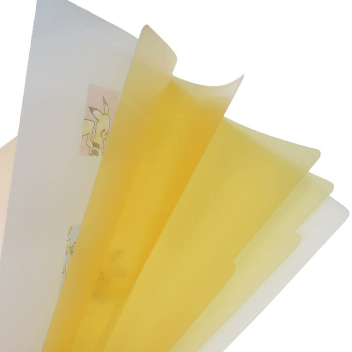 POKEMON CENTER ORIGINAL POKEMON CENTER ORIGINAL 5 Index Clear Folder Pikachu Number 025- Japan Figure Store - #1 Bring To You The Best Japanese Goods