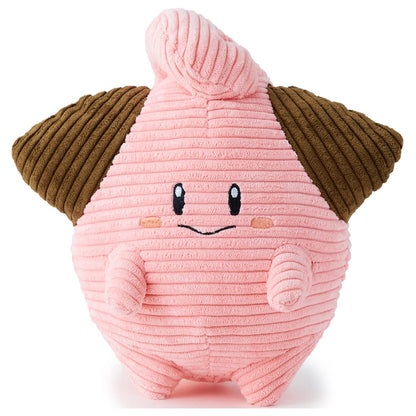 Pokemon Center Corduroy Plush Cleffa- Japan Figure Store - #1 Bring To You The Best Japanese Goods