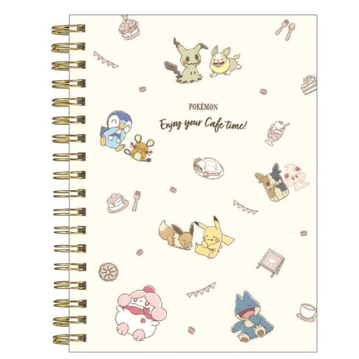 Pokemon [Ring Note] A6W Ring Note / Cafe Pokemon- Japan Figure Store - #1 Bring To You The Best Japanese Goods