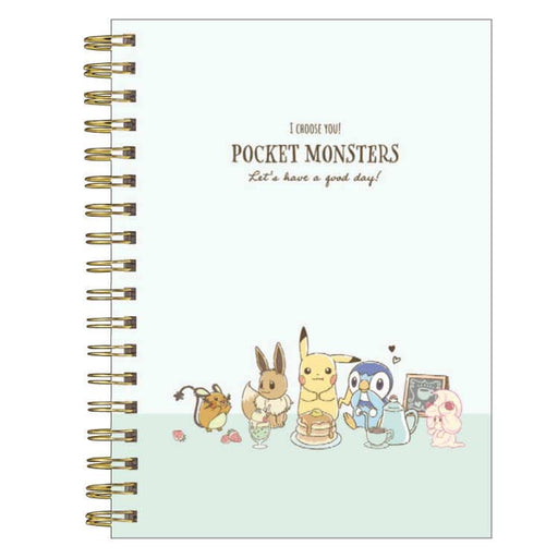 Pokemon [Ring Note] A6W Ring Note / Mogumogu Pokemon- Japan Figure Store - #1 Bring To You The Best Japanese Goods