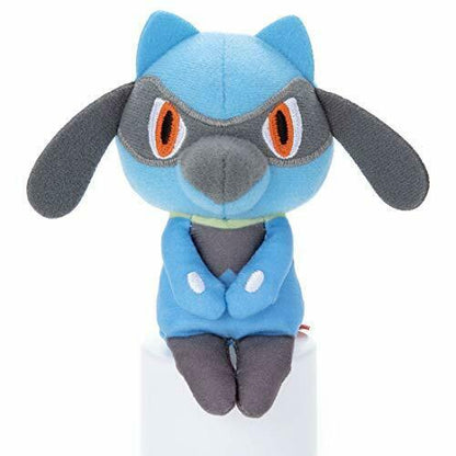 Pokemon Riolu Plush Doll Stuffed Toy 12cm Chokkorisan Anime- Japan Figure Store - #1 Bring To You The Best Japanese Goods
