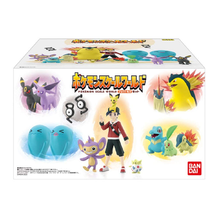 BANDAI CANDY Pokemon Scale World Johto Region Figure 1 Box 8 Pcs 15 Figures- Japan Figure Store - #1 Bring To You The Best Japanese Goods