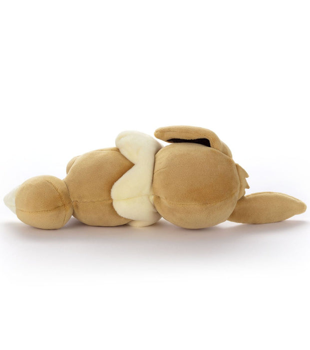 Pokemon Sleeping Friend Plush Toy Takara Tomy Arts Japan Eevee 28Cm- Japan Figure Store - #1 Bring To You The Best Japanese Goods