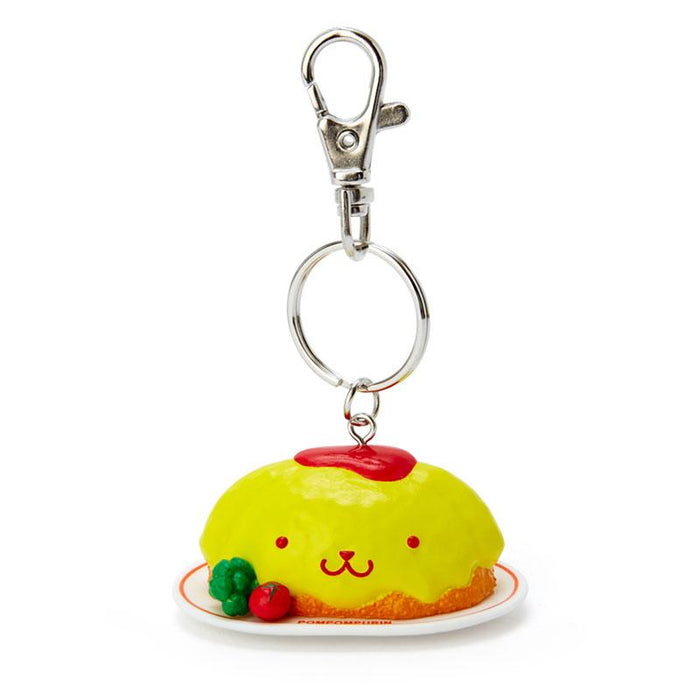 Sanrio Pom Pom Purin Character Shaped Key Chain (Omori Design)- Japan Figure Store - #1 Bring To You The Best Japanese Goods