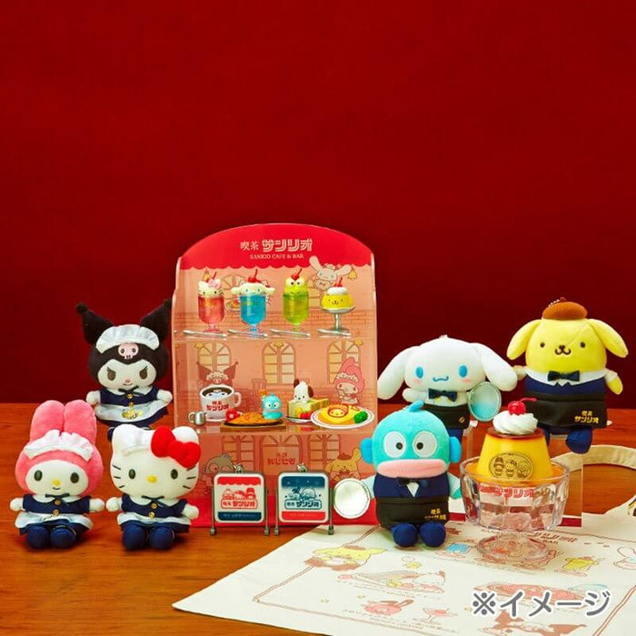 Pompom Purin Mascot Holder (Cafe Sanrio) Japan Figure 4550337755297 3