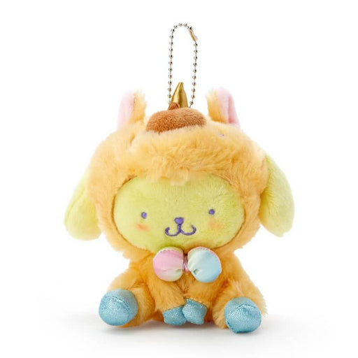 Pompompurin Mascot Holder (Unicorn Party) Japan Figure 4550337839690