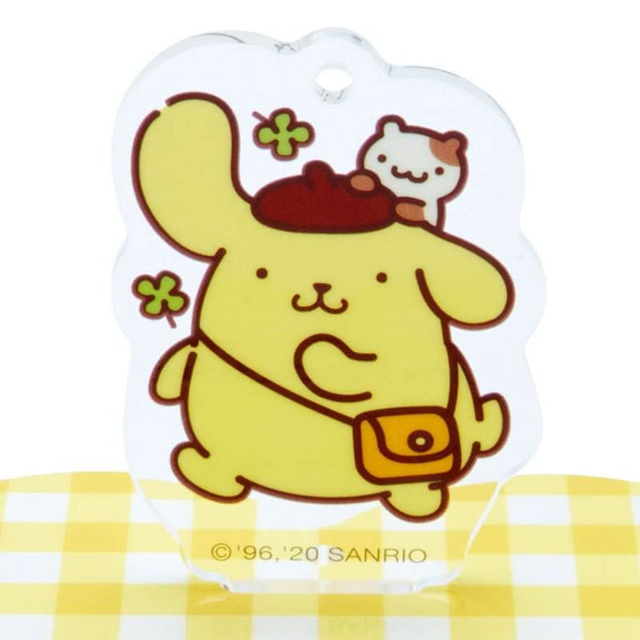 Pompompurin Plush Stand Set Japan Figure 4550337174104 2