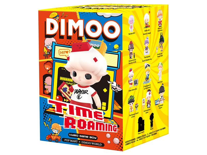 Pop Mart Dimoo Time Roaming Series Abs Pvc Trading Figures Box Of 12- Japan Figure Store - #1 Bring To You The Best Japanese Goods