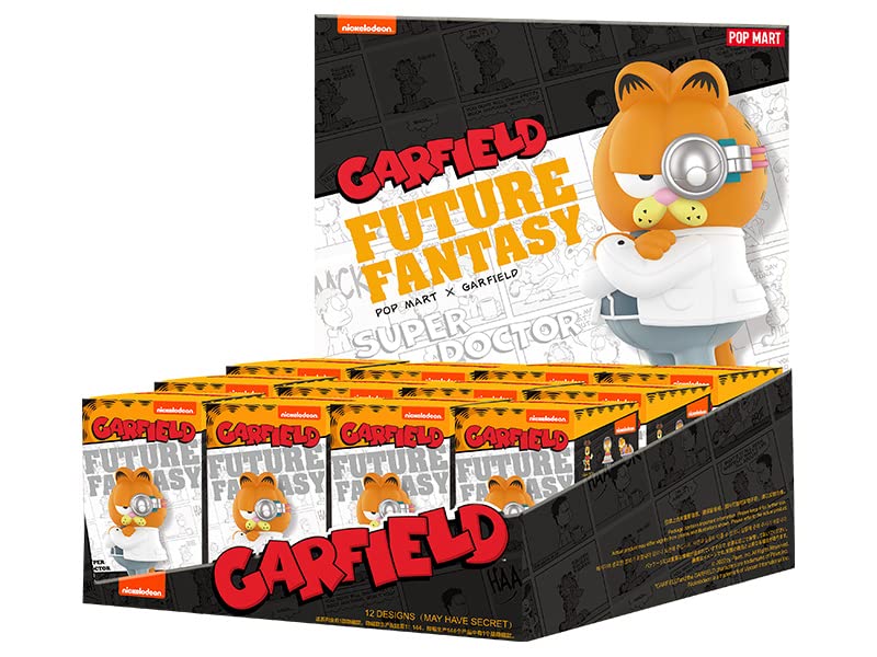Pop Mart Garfield Future Fantasy Series Pvc Abs Trading Figure 12 Box 6941448660811- Japan Figure Store - #1 Bring To You The Best Japanese Goods