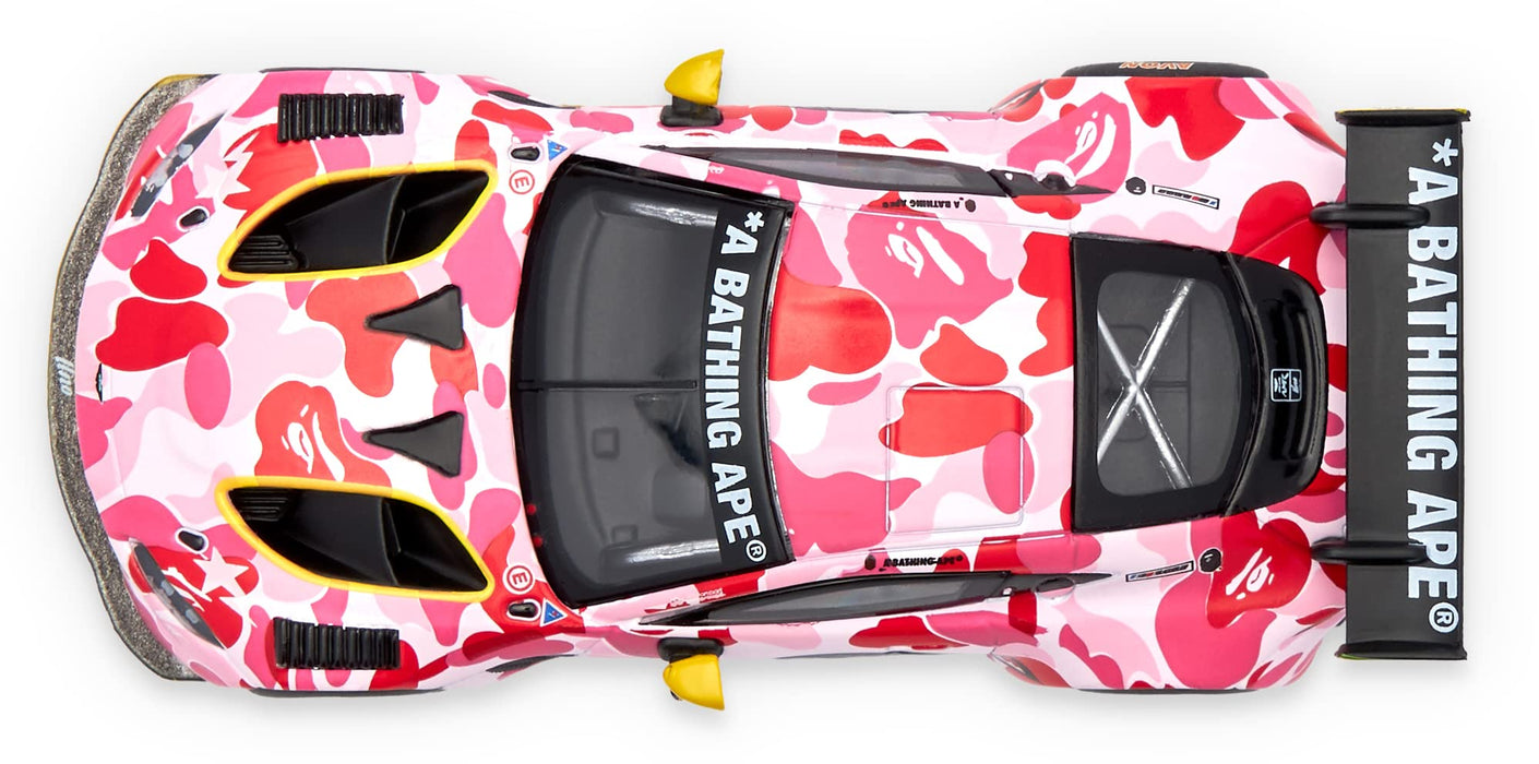 Genesis Company Pop Race 1/64 Bape X Aston Martin Gt3 Pink Japan- Japan Figure Store - #1 Bring To You The Best Japanese Goods