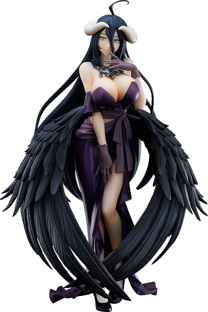 Good Smile Overlord Albedo Dress Ver. Painted Figure- Japan Figure Store - #1 Bring To You The Best Japanese Goods