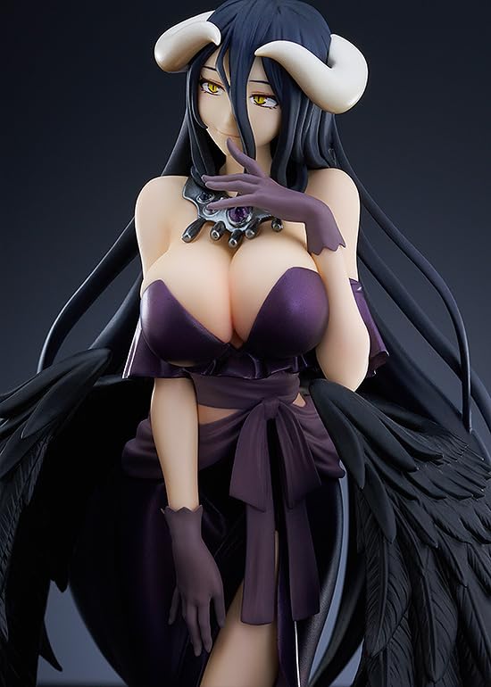 Good Smile Overlord Albedo Dress Ver. Painted Figure- Japan Figure Store - #1 Bring To You The Best Japanese Goods