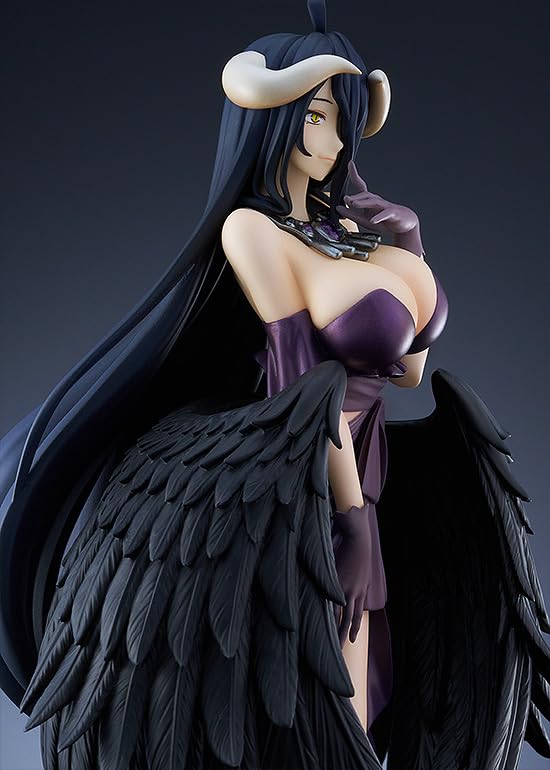 Good Smile Overlord Albedo Dress Ver. Painted Figure- Japan Figure Store - #1 Bring To You The Best Japanese Goods
