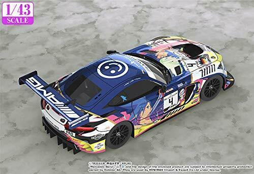 Promare 1/43#4 Mercedes-amg Team Black Falcon 2019 Spa24h Ver.- Japan Figure Store - #1 Bring To You The Best Japanese Goods