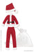 Pureneemo Wear Pnxs Boys Santa Set Red (For Dolls)- Japan Figure Store - #1 Bring To You The Best Japanese Goods