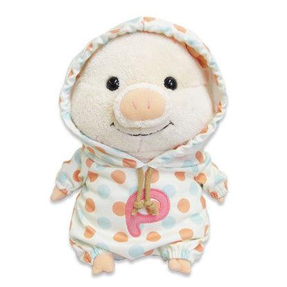 NAITO DESIGN Plush Doll Pu-Ton Polka Dot Hoodie M- Japan Figure Store - #1 Bring To You The Best Japanese Goods