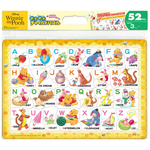 Tenyo Kids Puzzle Let'S Play Abc With Pooh! 52 Pieces Japan- Japan Figure Store - #1 Bring To You The Best Japanese Goods