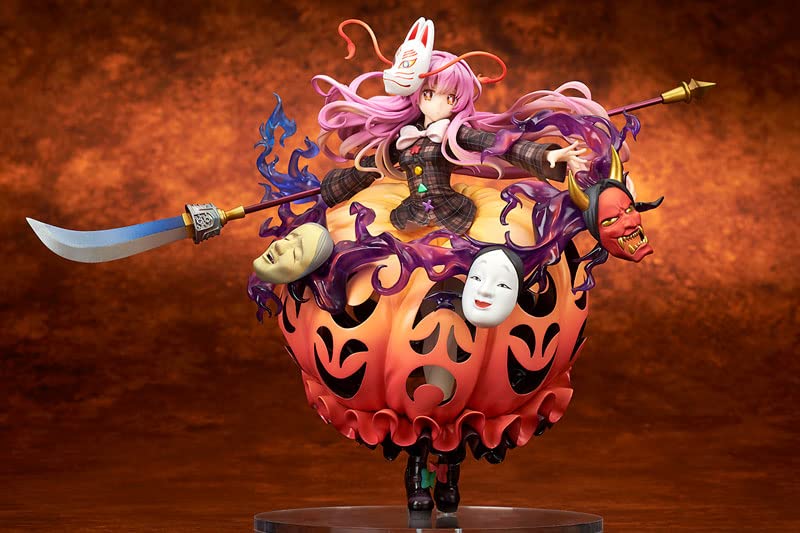 Quesq Touhou Expressive Poker Face Kokoro Hata Extra Color 1/8 Figure- Japan Figure Store - #1 Bring To You The Best Japanese Goods