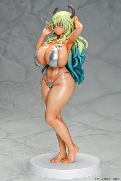 Q-Six Miss Kobayashi's Dragon Maid Lucoa 1/7 PVC Figure Tanned Ver.- Japan Figure Store - #1 Bring To You The Best Japanese Goods