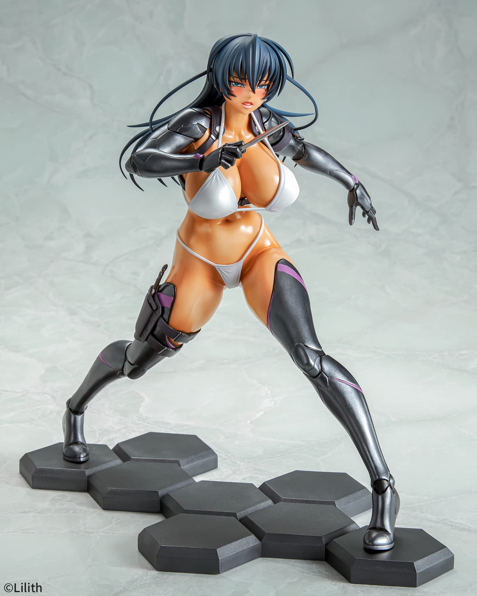 Taimanin Rpg Clone Asagi 1/6 Suntan Ver. Q-SIX- Japan Figure Store - #1 Bring To You The Best Japanese Goods