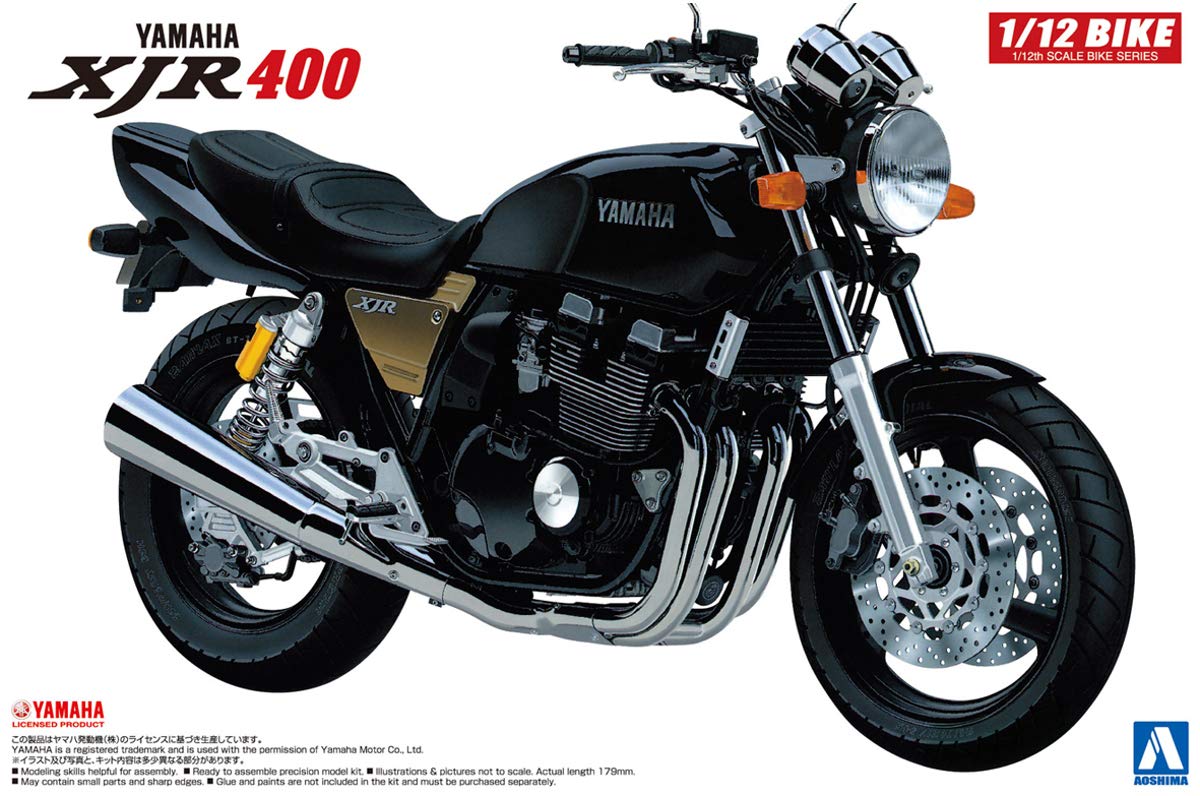 Aoshima Bunka Kyozai 1/12 Bike Series No.13 Yamaha Xjr400 Japanese Motorcycle Model- Japan Figure Store - #1 Bring To You The Best Japanese Goods