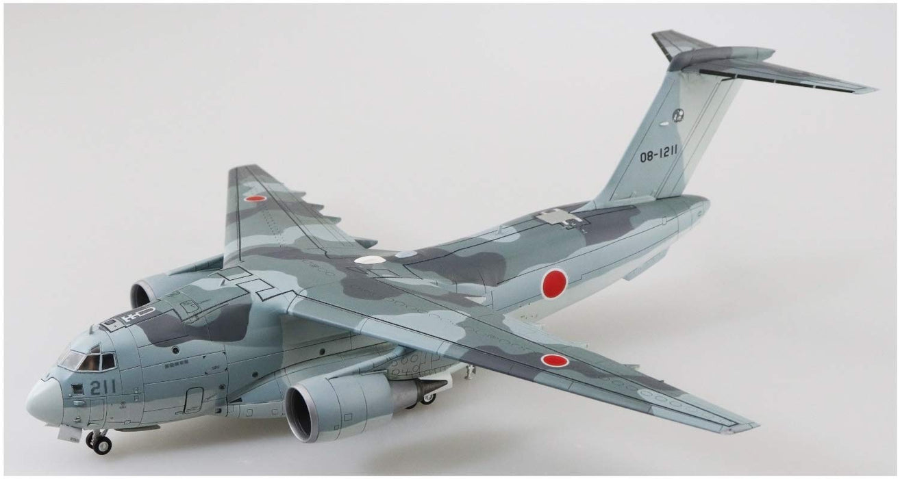 AOSHIMA Aircraft Series 1/144 Jasdf Transporter Kawasaki C-2 W/Type16 Maneuver Combat Vehicle Plastic Model- Japan Figure Store - #1 Bring To You The Best Japanese Goods