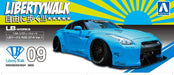 AOSHIMA Liberty Walk 1/24 Nissan R35 Gt-R Ver.1 Plastic Model- Japan Figure Store - #1 Bring To You The Best Japanese Goods