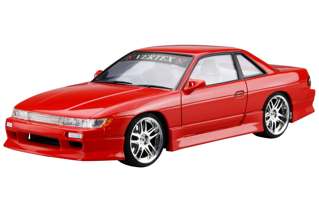 Qingdao Bunka Kyozai 1/24 The Tuned Car Series No.21 Nissan Vertex Ps13 Silvia 1991 Plastic Model- Japan Figure Store - #1 Bring To You The Best Japanese Goods