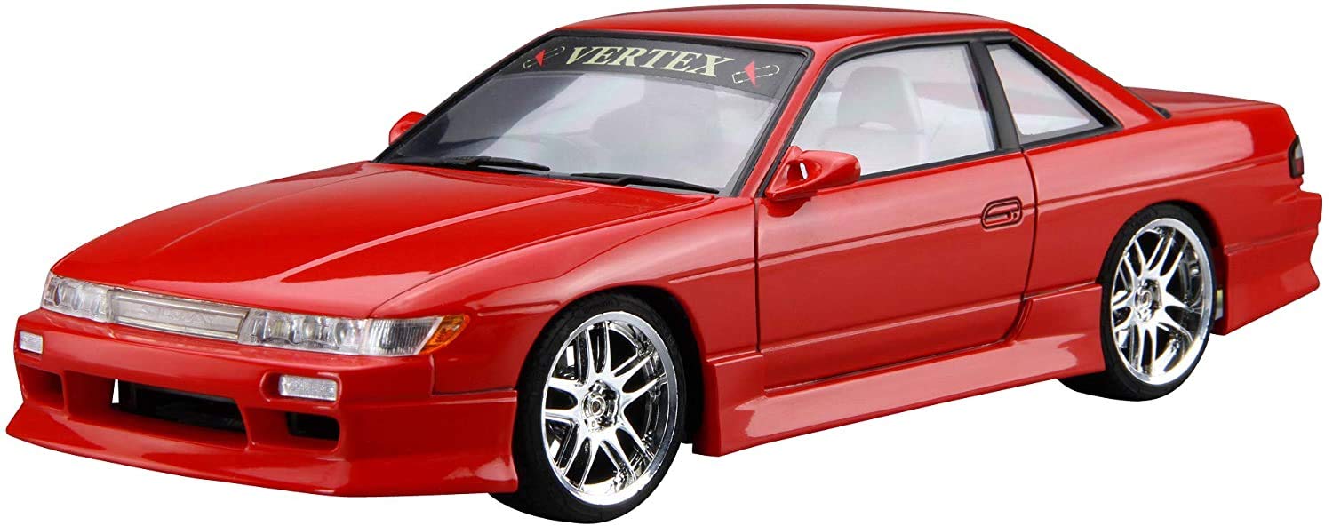 AOSHIMA The Tuned Car 1/24 Nissan Vertex Ps13 Silvia '91 Plastic Model- Japan Figure Store - #1 Bring To You The Best Japanese Goods