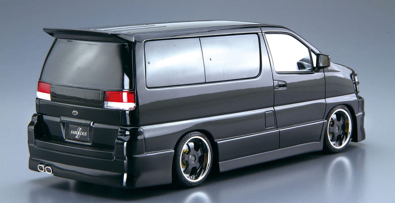 Qingdao Bunka Kyozai 1/24 The Tuned Car Series No.43 Nissan Fabless Ape50 Elgrand 2000 Plastic Model- Japan Figure Store - #1 Bring To You The Best Japanese Goods