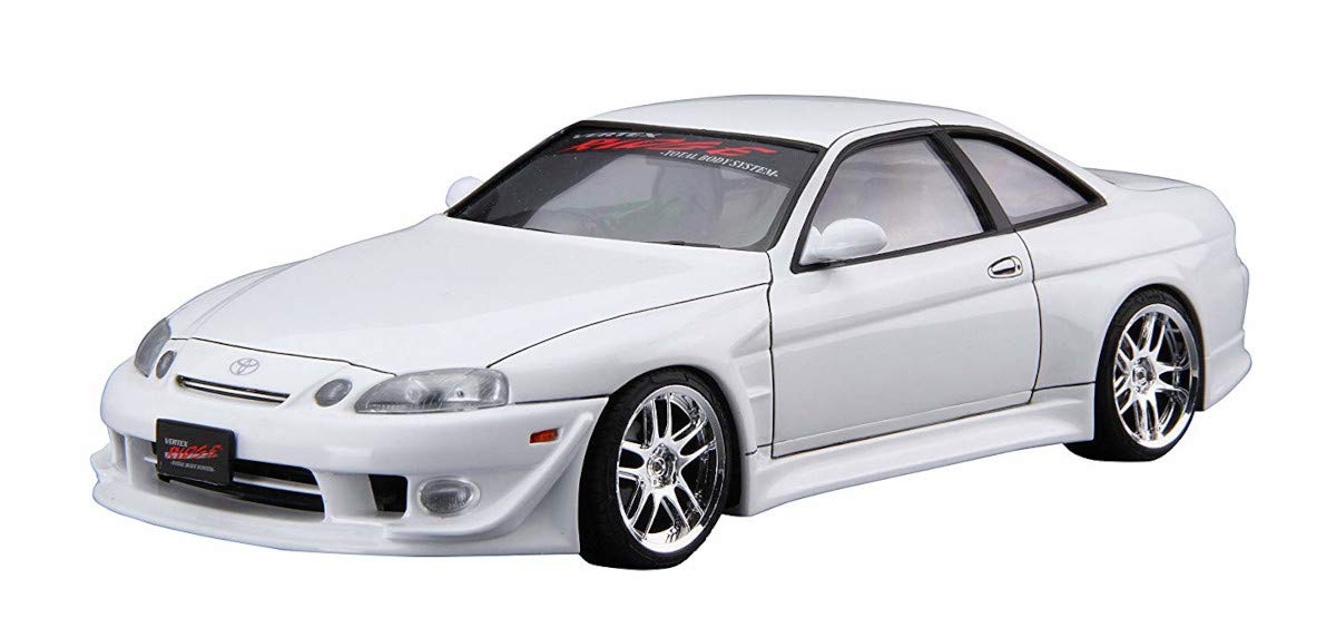 AOSHIMA The Tuned Car 1/24 Vertex Jzz30 Soarer '96 Toyota Plastic Model- Japan Figure Store - #1 Bring To You The Best Japanese Goods