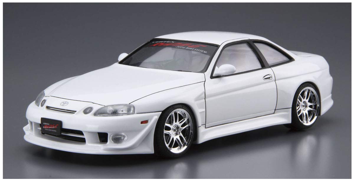 AOSHIMA The Tuned Car 1/24 Vertex Jzz30 Soarer '96 Toyota Plastic Model- Japan Figure Store - #1 Bring To You The Best Japanese Goods