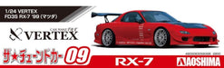 AOSHIMA The Tuned Car 1/24 Mazda Vertex Fd3S Rx-7 '99 Plastic Model- Japan Figure Store - #1 Bring To You The Best Japanese Goods