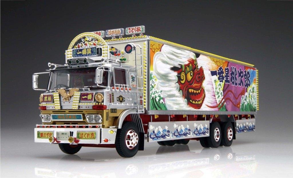 Qingdao Bunka Kyozai 1/32 Truck Guy Series No.5 Ichibanboshi Tenka Gomen Plastic Model- Japan Figure Store - #1 Bring To You The Best Japanese Goods