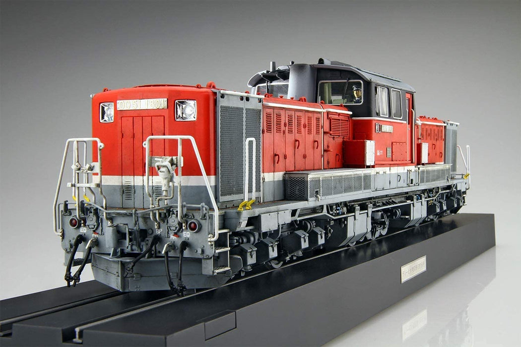 Qingdao Bunka Kyozai 1/45 Train Museum Oj No.6 Diesel Locomotive Dd51 Freight A Renewal Machine Plastic Model- Japan Figure Store - #1 Bring To You The Best Japanese Goods