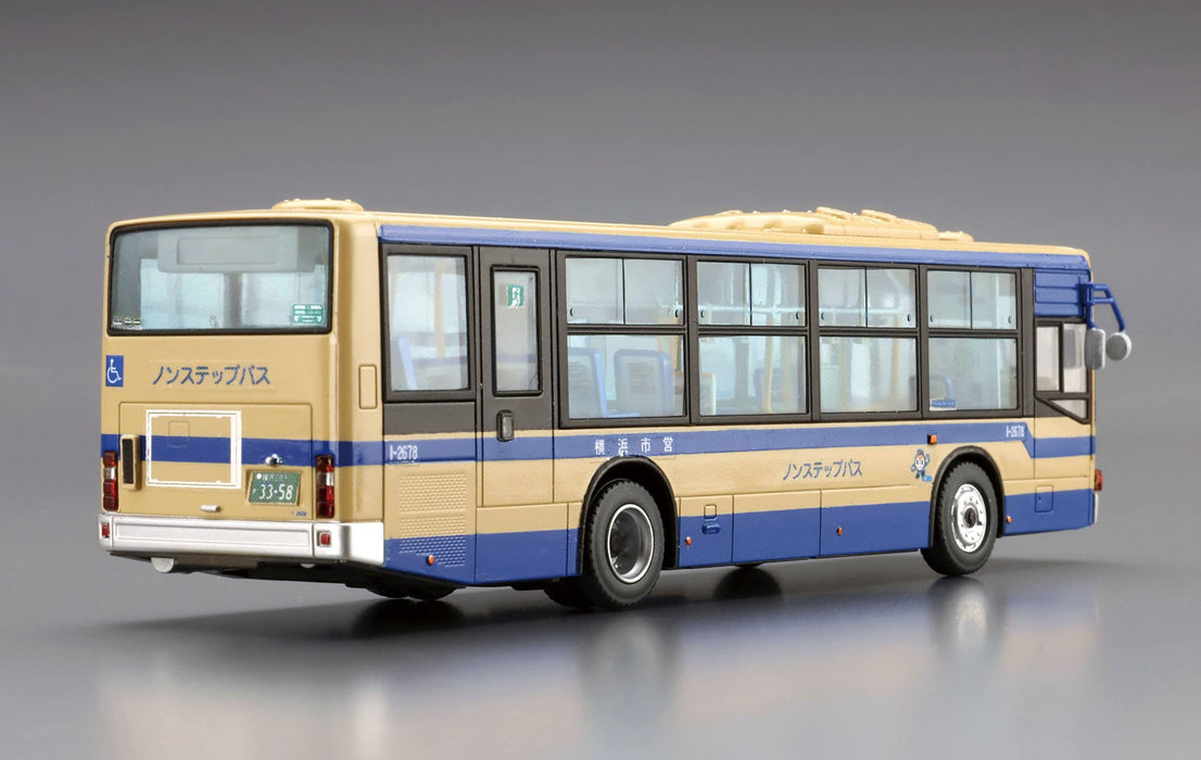 AOSHIMA Working Vehicle 1/80 The Mitsubishi Fuso Aero Star Mp37 Yokohama City Bus Plastic Model- Japan Figure Store - #1 Bring To You The Best Japanese Goods