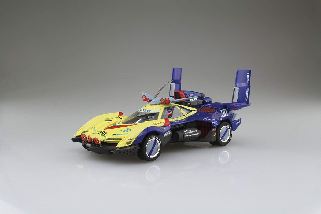 AOSHIMA Cyber Formula 1/24 Sugo Asurada G.S.X Rally Mode Plastic Model- Japan Figure Store - #1 Bring To You The Best Japanese Goods