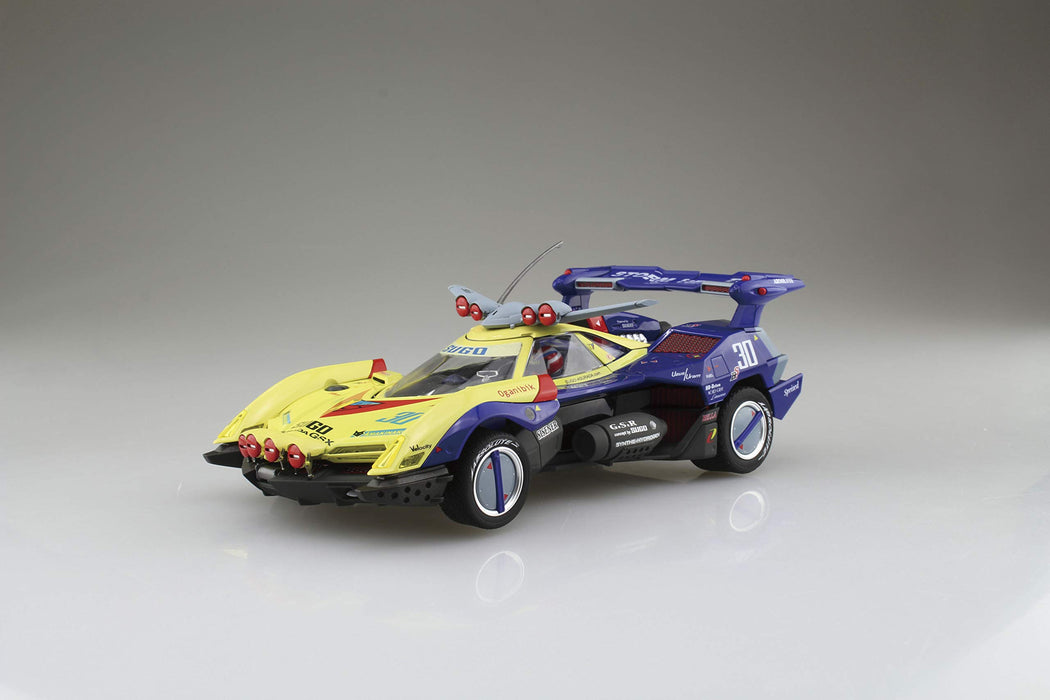 AOSHIMA Cyber Formula 1/24 Sugo Asurada G.S.X Rally Mode Plastic Model- Japan Figure Store - #1 Bring To You The Best Japanese Goods
