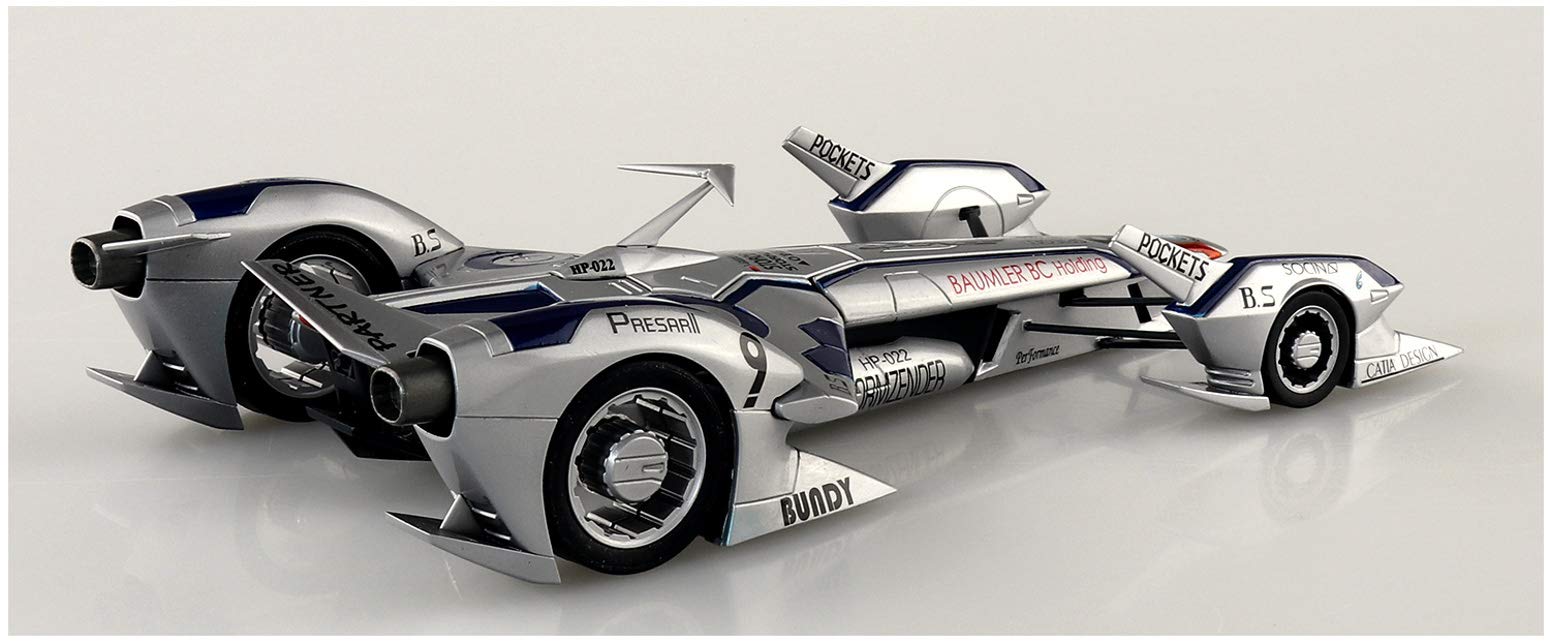 AOSHIMA 59074 Cyber Formula Spiegel Hp-022 1/24 Scale Kit- Japan Figure Store - #1 Bring To You The Best Japanese Goods