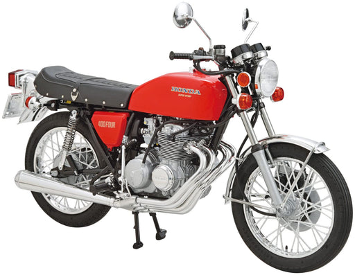 Qingdao Bunka Kyozaisha 1/12 The Bike Series No.3 Honda Cb400F Cb400Four 1974 Plastic Model Molding Color- Japan Figure Store - #1 Bring To You The Best Japanese Goods