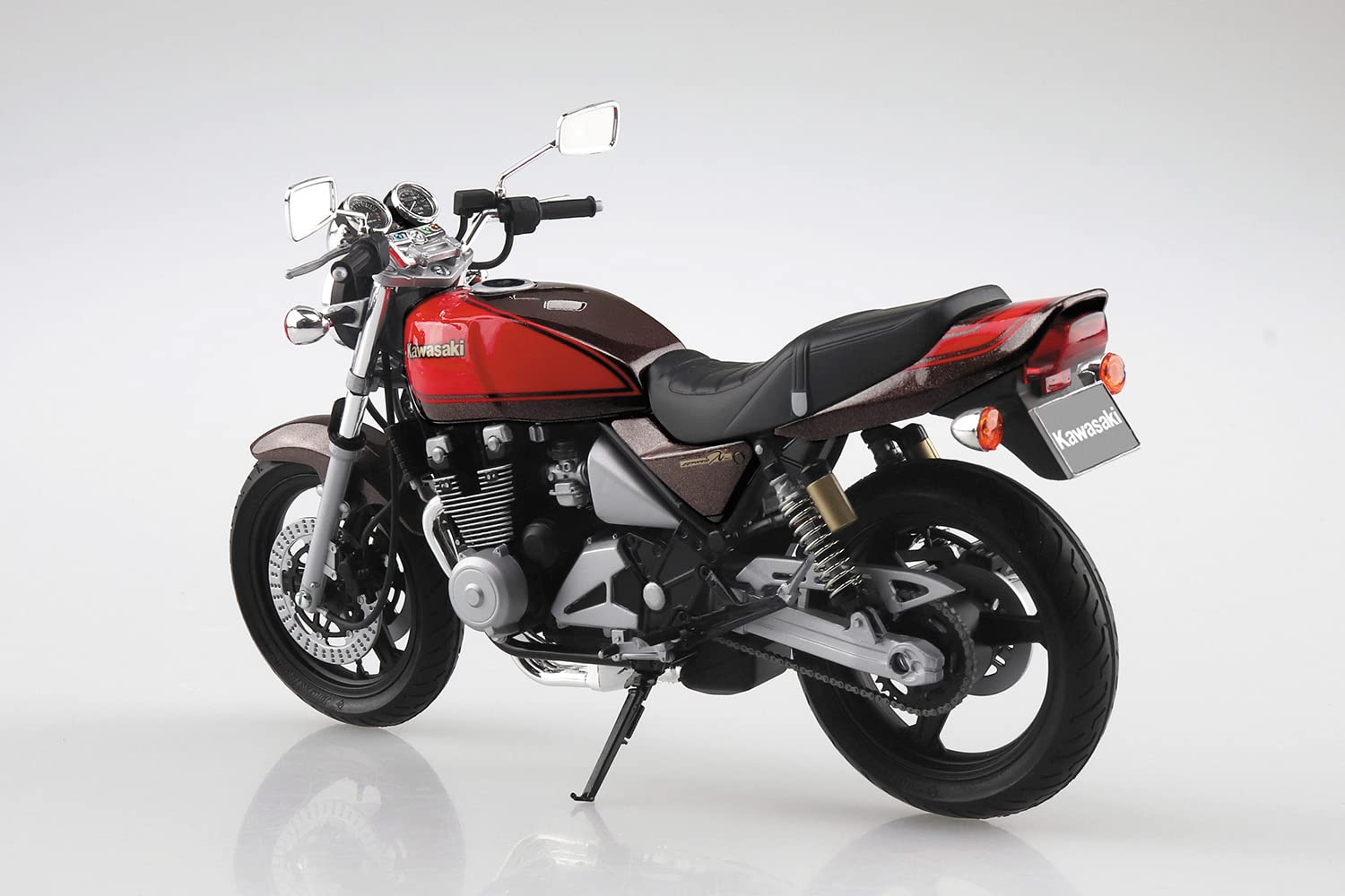 AOSHIMA Bike Series 1/12 Kawasaki Zr400C Zephyr X 2009 Plastic Model- Japan Figure Store - #1 Bring To You The Best Japanese Goods