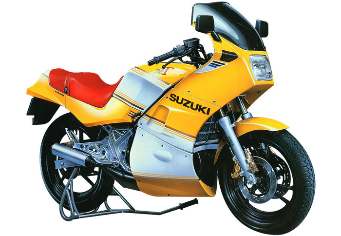 AOSHIMA - The Bike 1/12 Suzuki Gj21A Rg250 Hb '84 Plastic Model- Japan Figure Store - #1 Bring To You The Best Japanese Goods