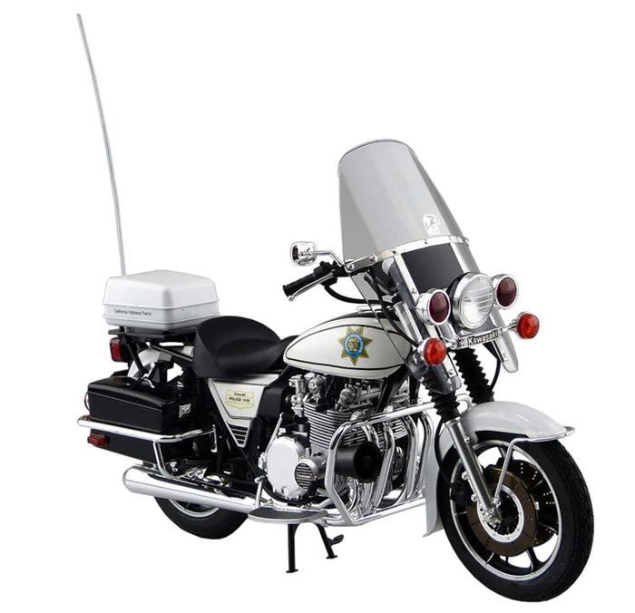 AOSHIMA The Bike 1/12 Kawasaki Kz1000 Police Plastic Model- Japan Figure Store - #1 Bring To You The Best Japanese Goods