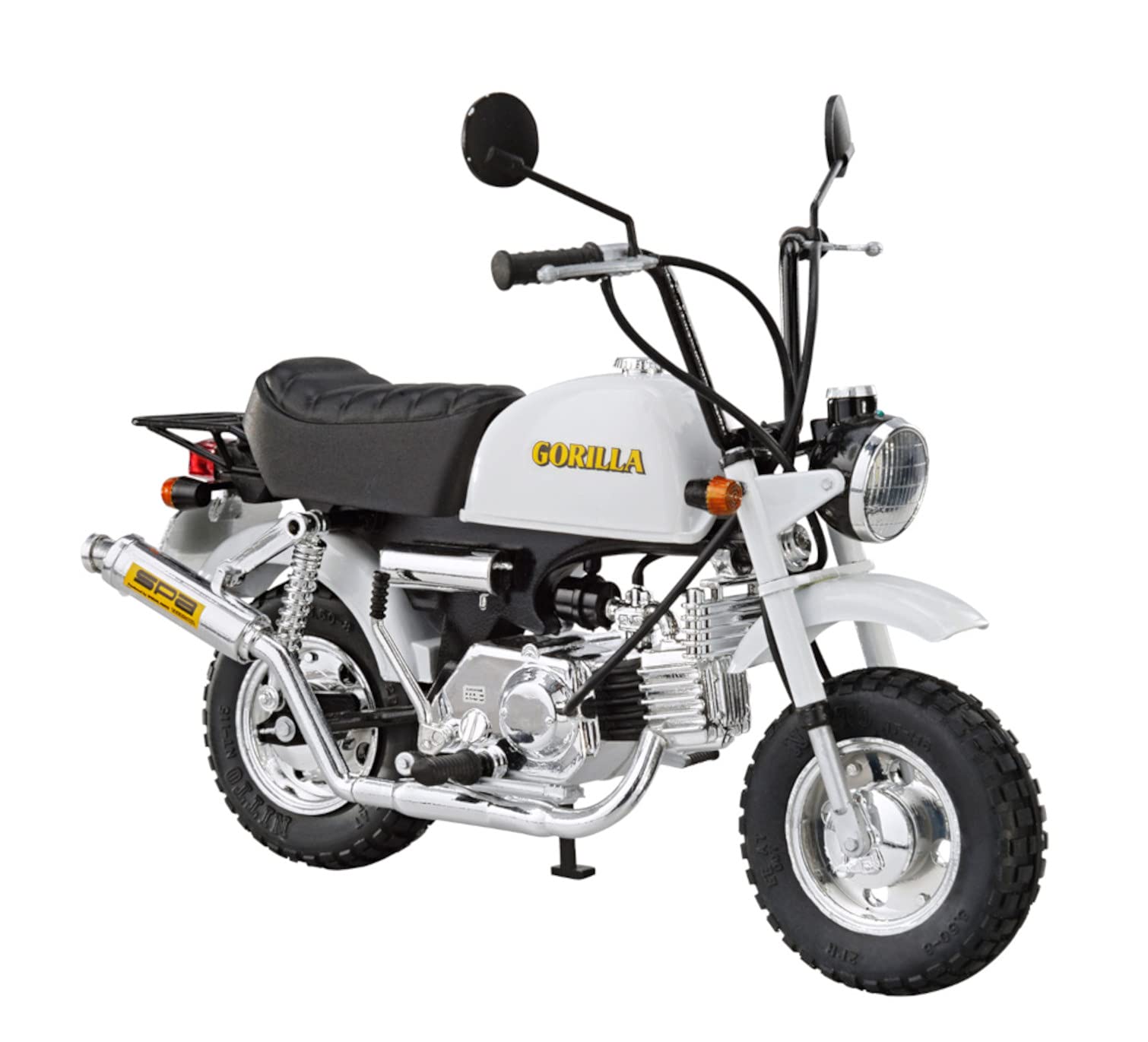 AOSHIMA The Bike 1/12 Honda Gorilla '78 Custom Takegawa Ver.1 Plastic Model- Japan Figure Store - #1 Bring To You The Best Japanese Goods