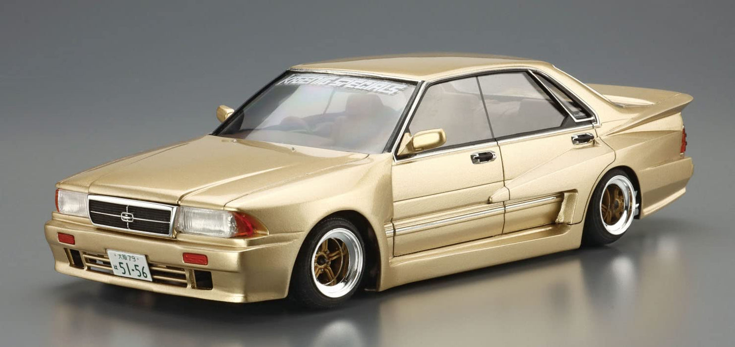 AOSHIMA The High Society Car 1/24 Nissan Y31 Cedric Gloria Plastic Model- Japan Figure Store - #1 Bring To You The Best Japanese Goods