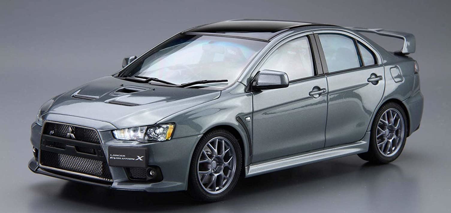 AOSHIMA - The Model Car 1/24 Mitsubishi Cz4A Lancer Evolution Final Edition '15 Plastic Model- Japan Figure Store - #1 Bring To You The Best Japanese Goods