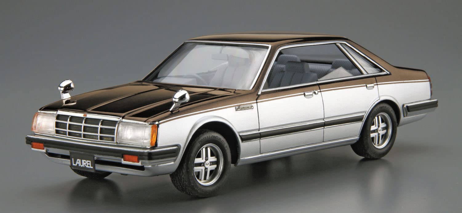AOSHIMA The Model Car 1/24 Nissan Hc31 Laurel 2000 Turbo Medalist Plastic Model- Japan Figure Store - #1 Bring To You The Best Japanese Goods