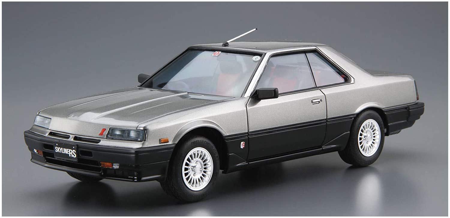AOSHIMA The Model Car 1/24 Nissan Dr30 Skyline Ht2000 Turbo Intercooler Rs-X '84 Plastic Model- Japan Figure Store - #1 Bring To You The Best Japanese Goods