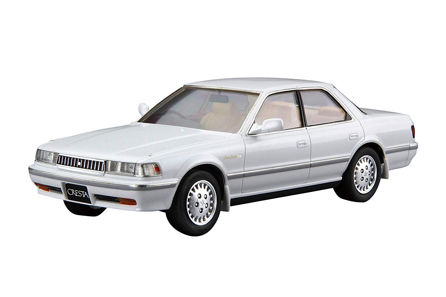 AOSHIMA The Model Car 1/24 Toyota Jzx81 Cresta 2.5 Super Lucent G '90 Plastic Model- Japan Figure Store - #1 Bring To You The Best Japanese Goods